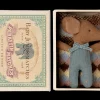 Store Maileg Sleepy wakey baby mouse in matchbox - Blue