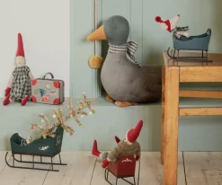 Outlet Maileg Sleigh, Mini - Red