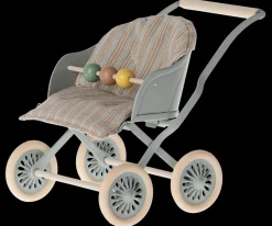 Best Sale Maileg Stroller, Baby - Blue