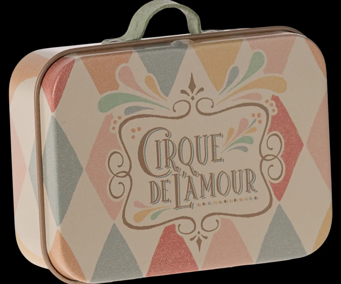 Store Maileg Suitcase, Micro - Harlequin