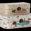 Cheap Maileg Suitcases with fabric, 2 pcs. Set