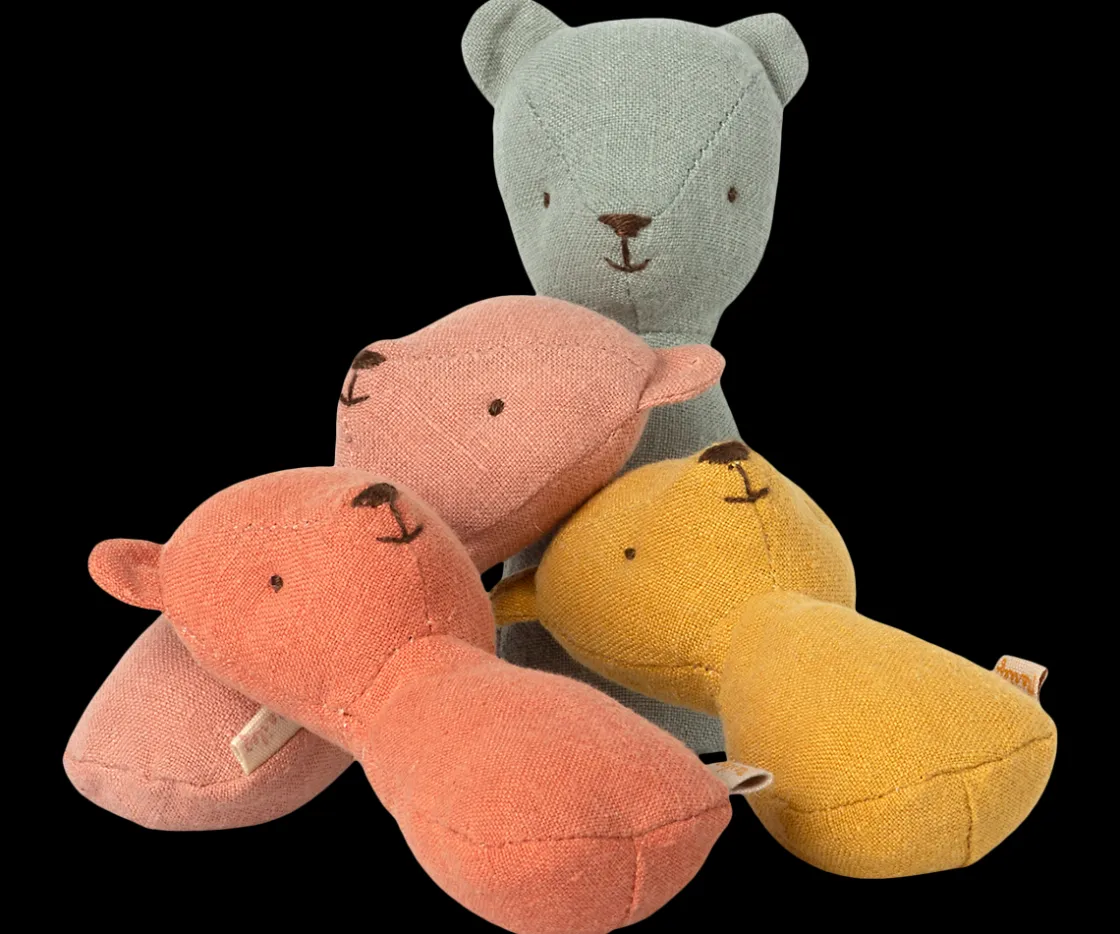 Discount Maileg Teddy rattle - Dusty yellow