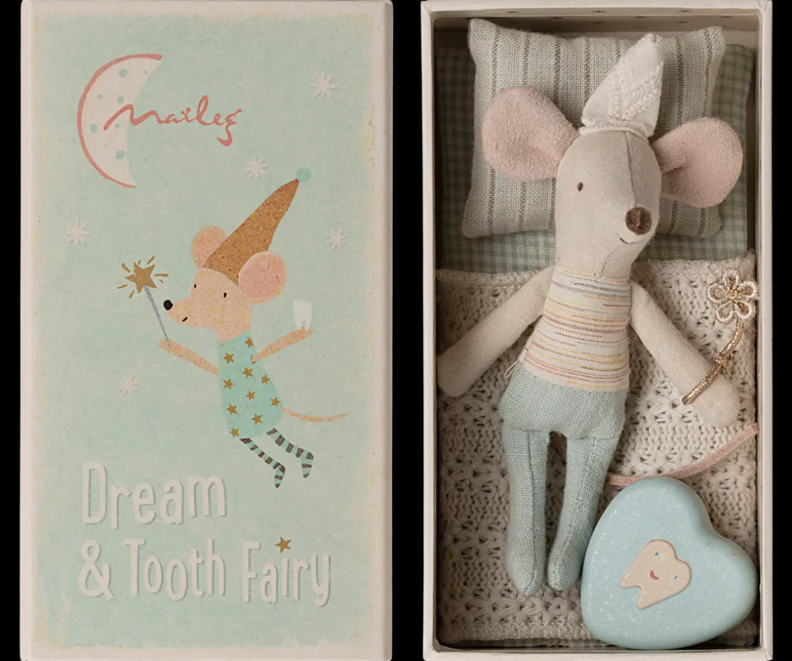 Store Maileg Tooth fairy mouse, Little brother in matchbox