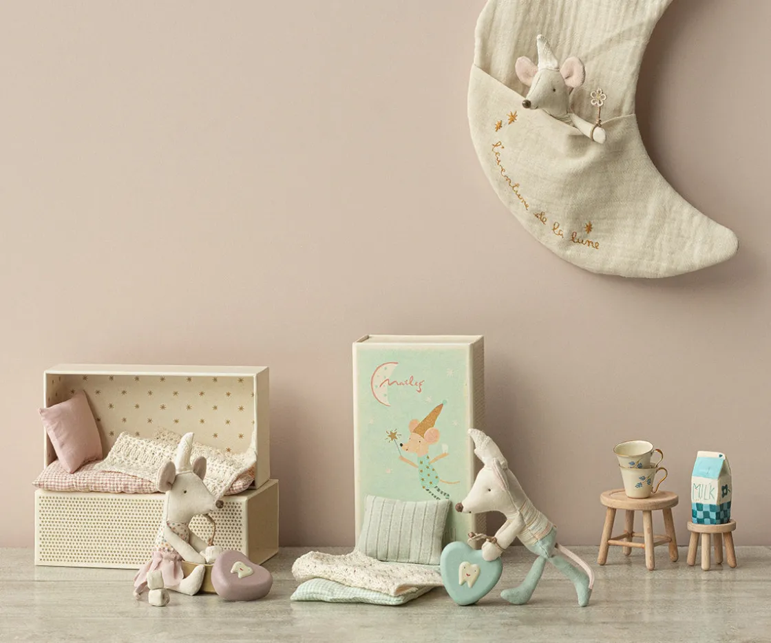 Cheap Maileg Tooth fairy mouse, Little sister in matchbox