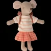 Shop Maileg Tricycle mouse, Big sister - Coral