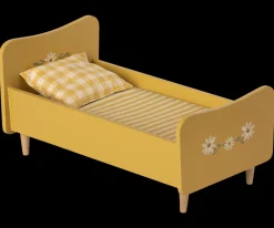 Best Maileg Wooden bed, Mini - Yellow