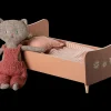 Hot Maileg Wooden bed w/kitten - Rose
